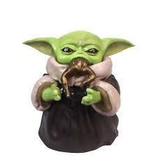 Baby Yoda Frog Polyresin Action Figure 8Cm| Limited Edition Collectible Action Figure