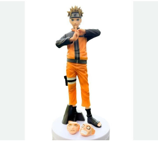 Naruto 3 Face Big - 28Cm| Limited Edition Collectible Action Figure