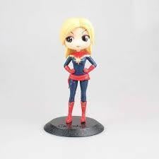 Captain Marvel Q Figure 15Cm| Limited Edition Collectible Action Figure