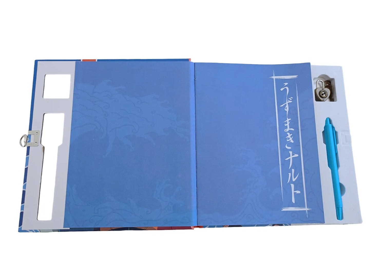 Naruto Carnet Secret Notebook - with 1 Code Lock and 1 Pen with Invisible Ink and Magic Light