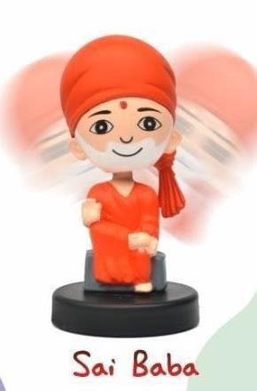 Sai Baba Bobblehead | 12 cm