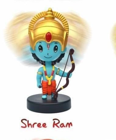 Shree Ram Bobblehead | 14 cm