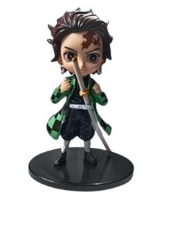 Demon Slayer Tanjiro Big Face Oval Base 13Cm| Limited Edition Collectible Action Figure