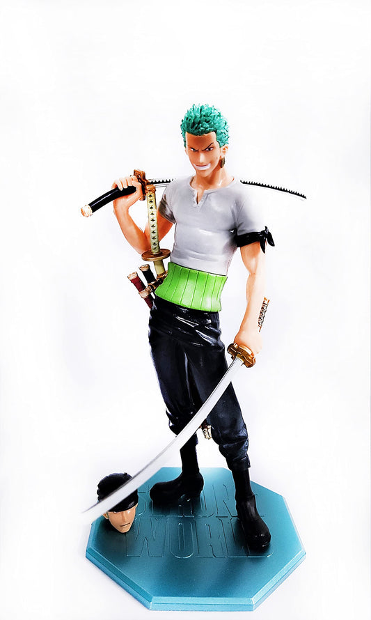 One Piece Zoro Multi Face 23Cm| Limited Edition Collectible Action Figure