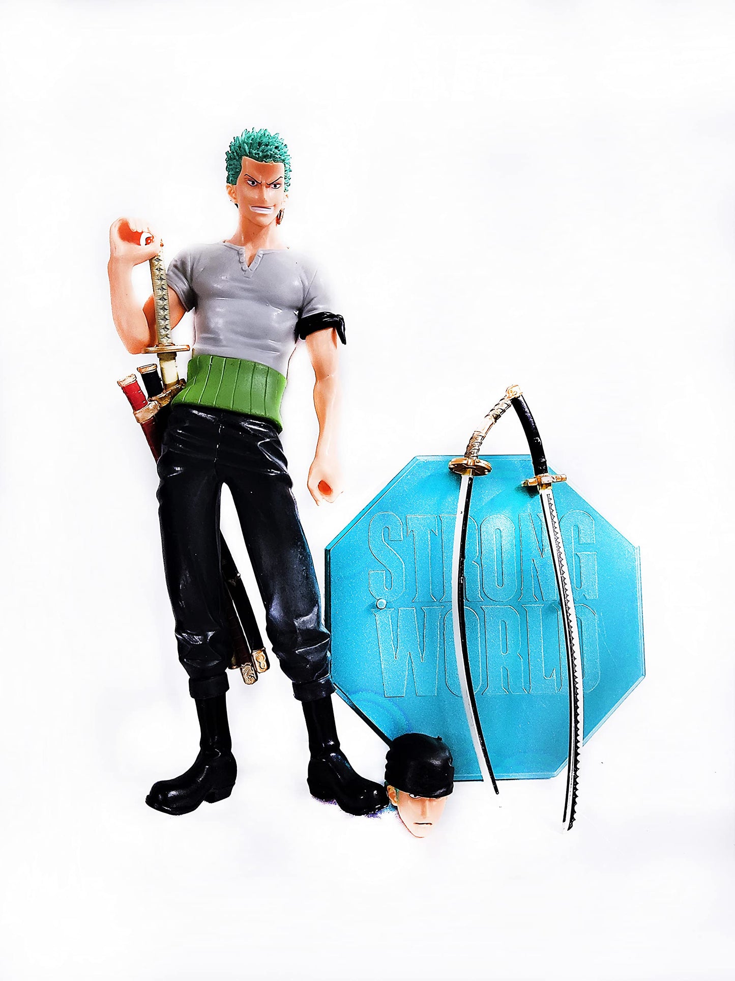 One Piece Zoro Multi Face 23Cm| Limited Edition Collectible Action Figure