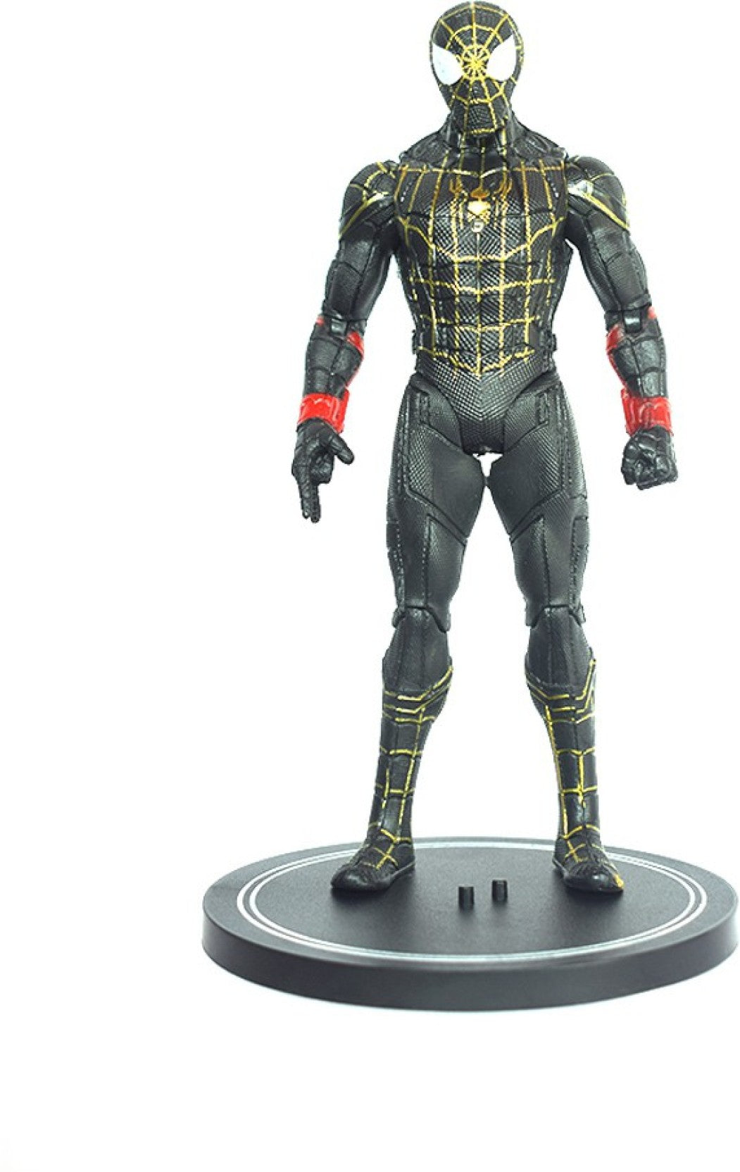 Black Spiderman Movable Figure 18Cm| Limited Edition Collectible Action Figure