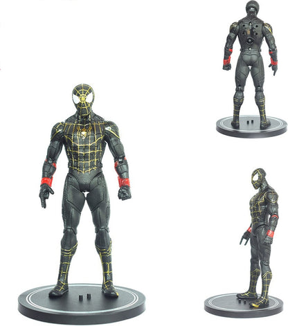 Black Spiderman Movable Figure 18Cm| Limited Edition Collectible Action Figure