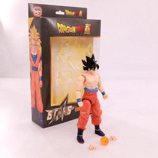 Dragon Ball Z Black Hair Stars Super Saiyan Hero 15Cm| Limited Edition Collectible Action Figure