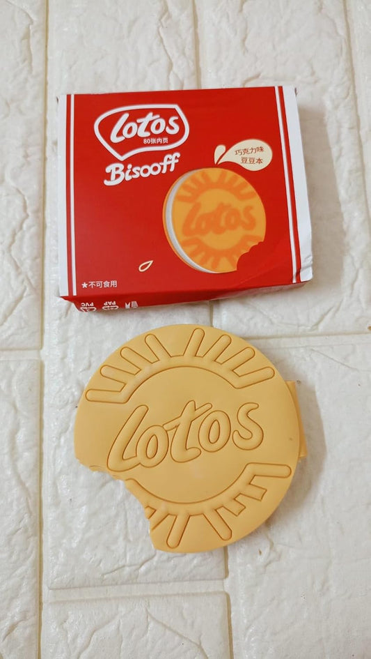 Bisooff Cream Scented Biscuit Notepad Unique Mini Notes Memo Pads Diary| 80 Sheets Size Approx 10 CM