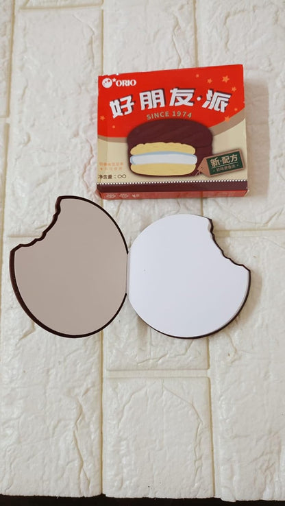 Good Friend Pie Milk Scented Biscuit Notepad Unique Mini Notes Memo Pads Diary| 80 Sheets Size Approx 10 CM