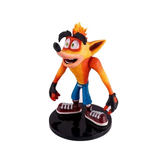 Crash Bandicoot Game Action Figure Toys Special Edition for Car Dashboard, Decoration, Office Desk & Study Table|Collectible Gift, 14.5 cm