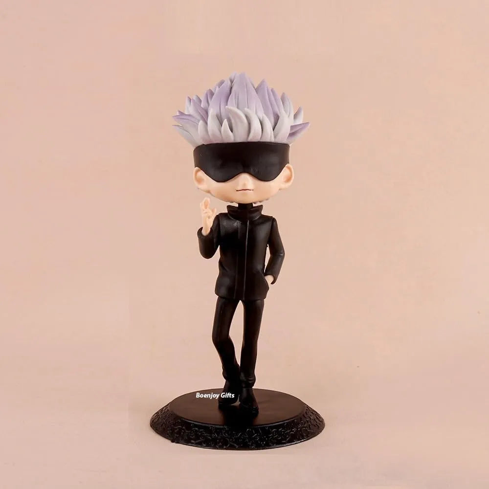 Anime Gojo Action Figure for Home Decors, Office Desk and Study Table | 15 cm | Q Posket (A)