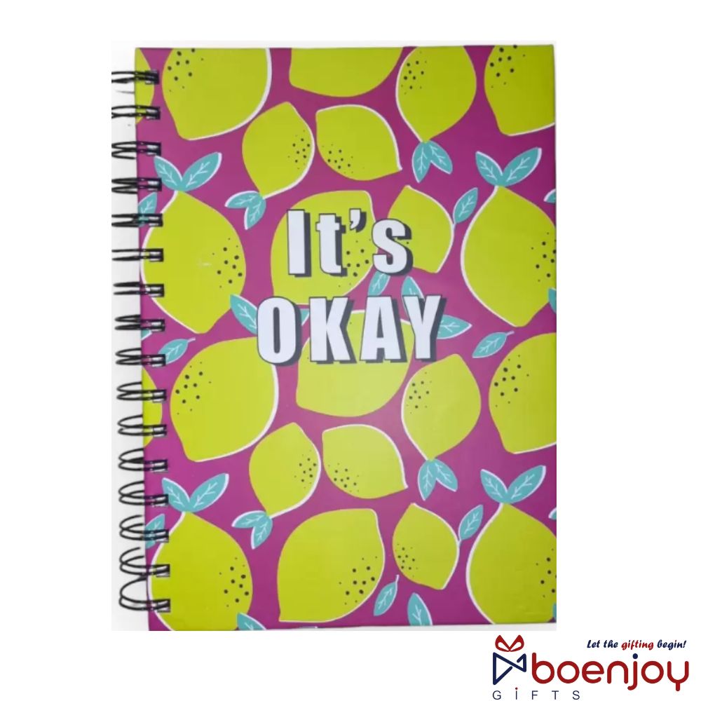 It's Okay Quirky- A5 Notebook for Kids & Boys (1 Pcs)-copy