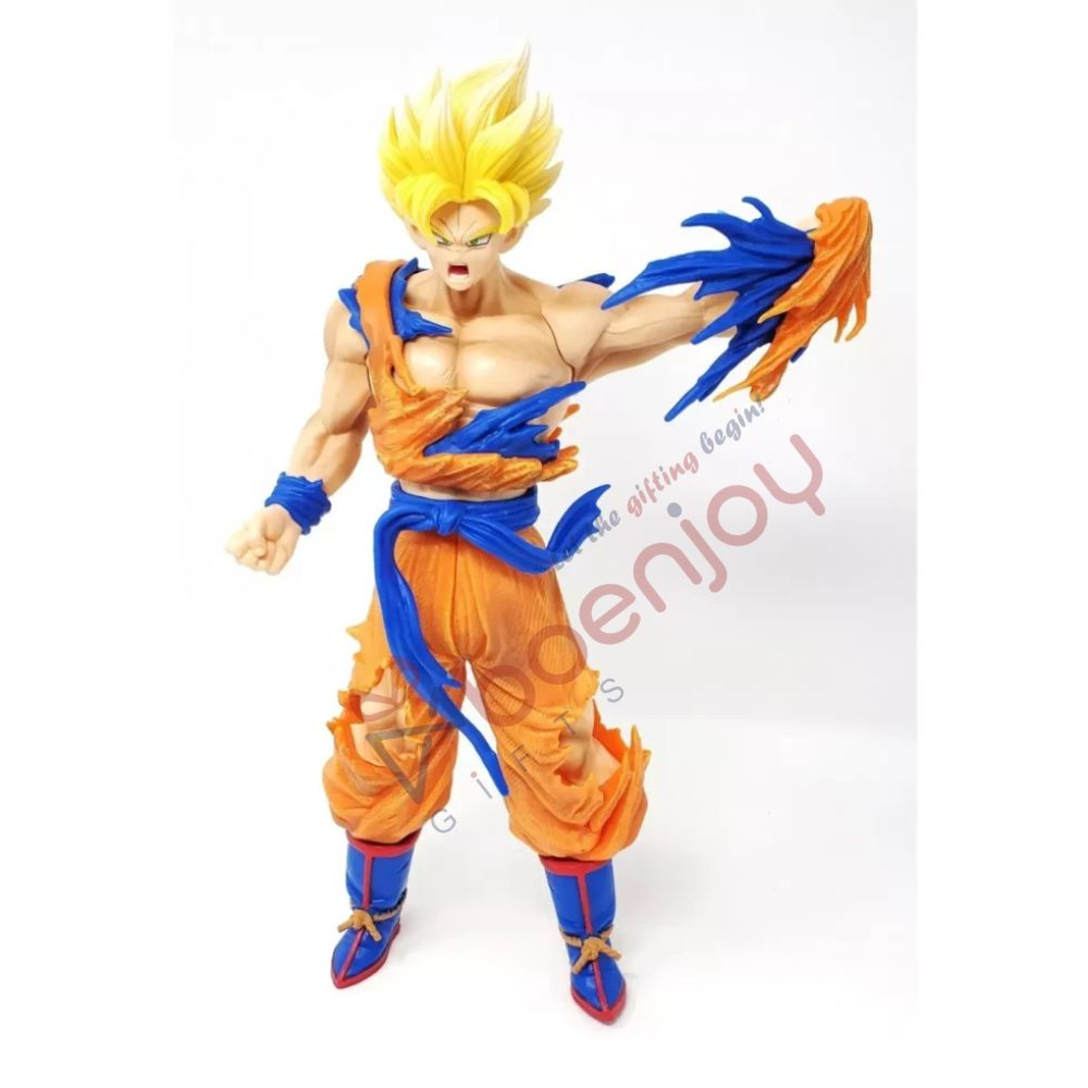 Dragon Dragon Ball Z Goku S Saiyan Yellow Hair 33Cm| Limited Edition Collectible Action Figure