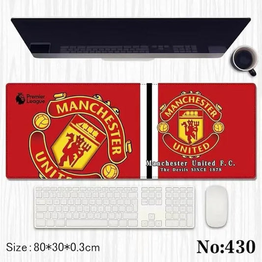 BOENJOY Gifts- Manchaster United Desk Mat | Deskpad | Mouse Pad | Laptop Mat for Work from Home | Gaming Art Mouse Pad | Computer Table Mat | Football Deskpad for Office Table | 80 cm