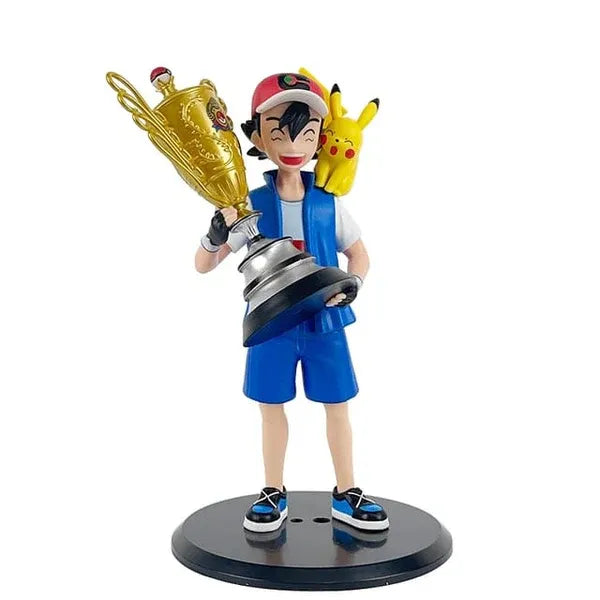 Pokemon Ash With Trophy Collectable | 18 cm