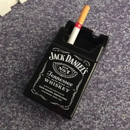 Jack Daniel Ceramic Ashtray