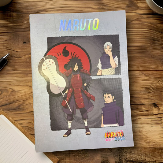 Naruto B5 Softbound Notebook Set - Madara Uchiha Design