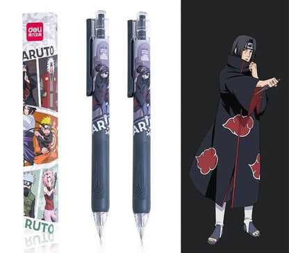 Naruto Gift Set - B5 Kakashi Notebook, Akatsuki Playing Cards & Itachi Pen