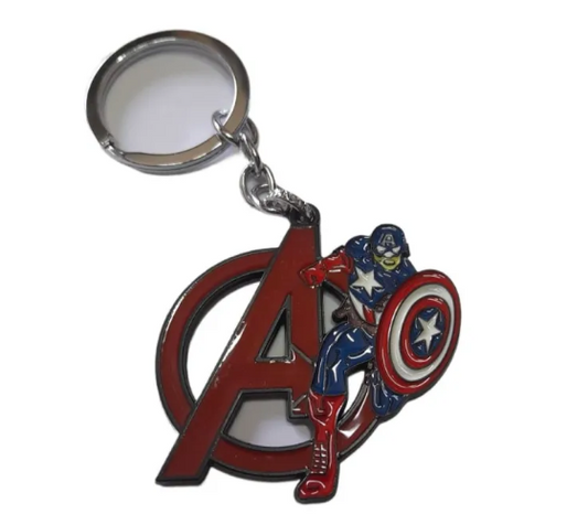 Marvel Avengers Captain America Metal Keychain