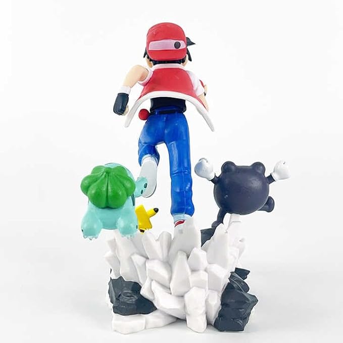 Action Figure Trainer with Pokémon Friends | 15cm