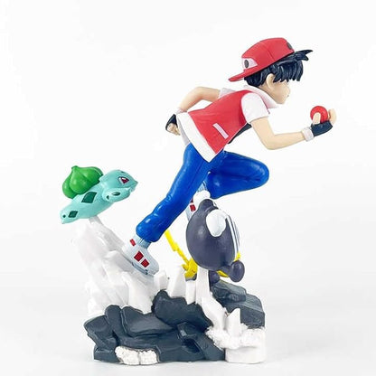 Action Figure Trainer with Pokémon Friends | 15cm