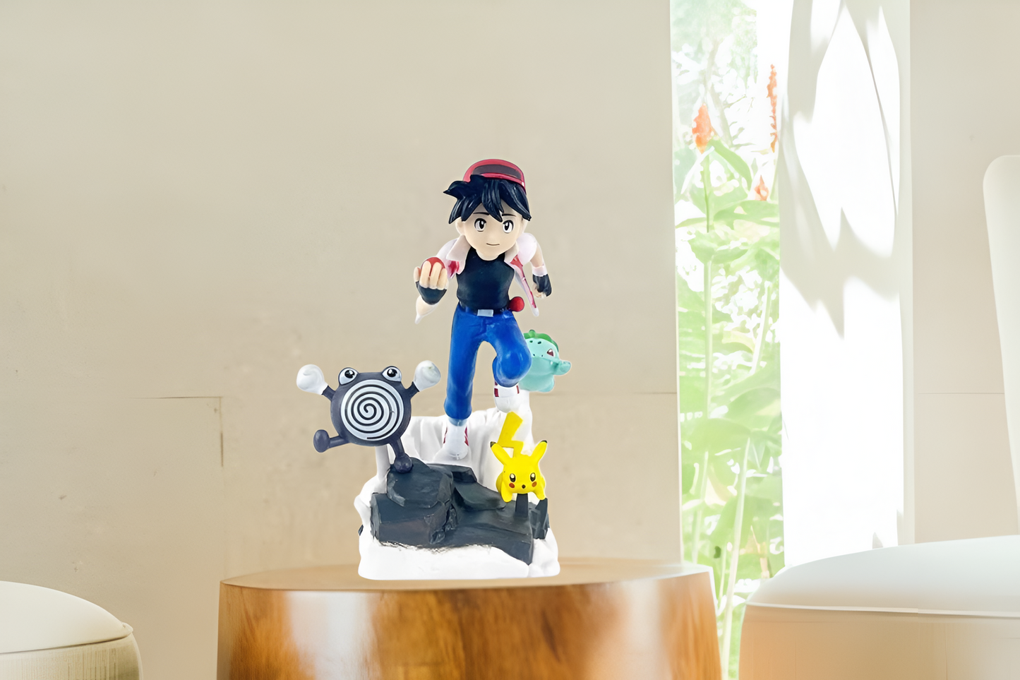 Action Figure Trainer with Pokémon Friends | 15cm