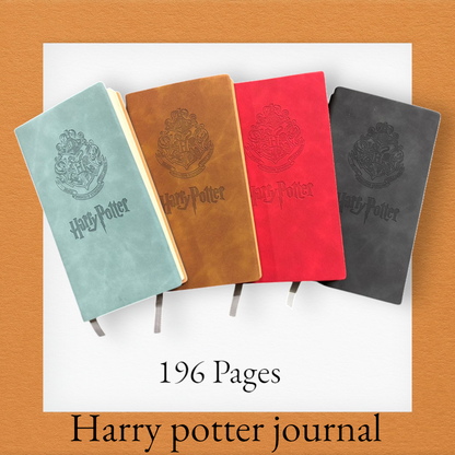 Harry Potter Diary – 7x4 Inch Compact Red Journal (196 Pages)