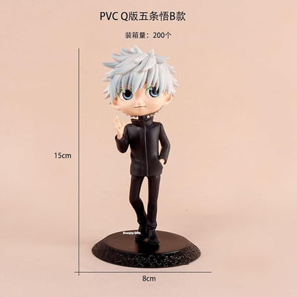 Anime Jujutsu Kaisen Gojo Action Figure Toys for Home Decors, Office Desk and Study Table | 15.5 cm | Q Posket, Gojo B