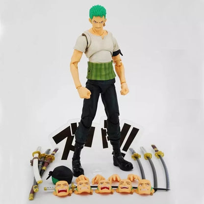 One Piece Roronoa Zoro Past Blue 18cm PVC Action Figure - Collectible Boxed