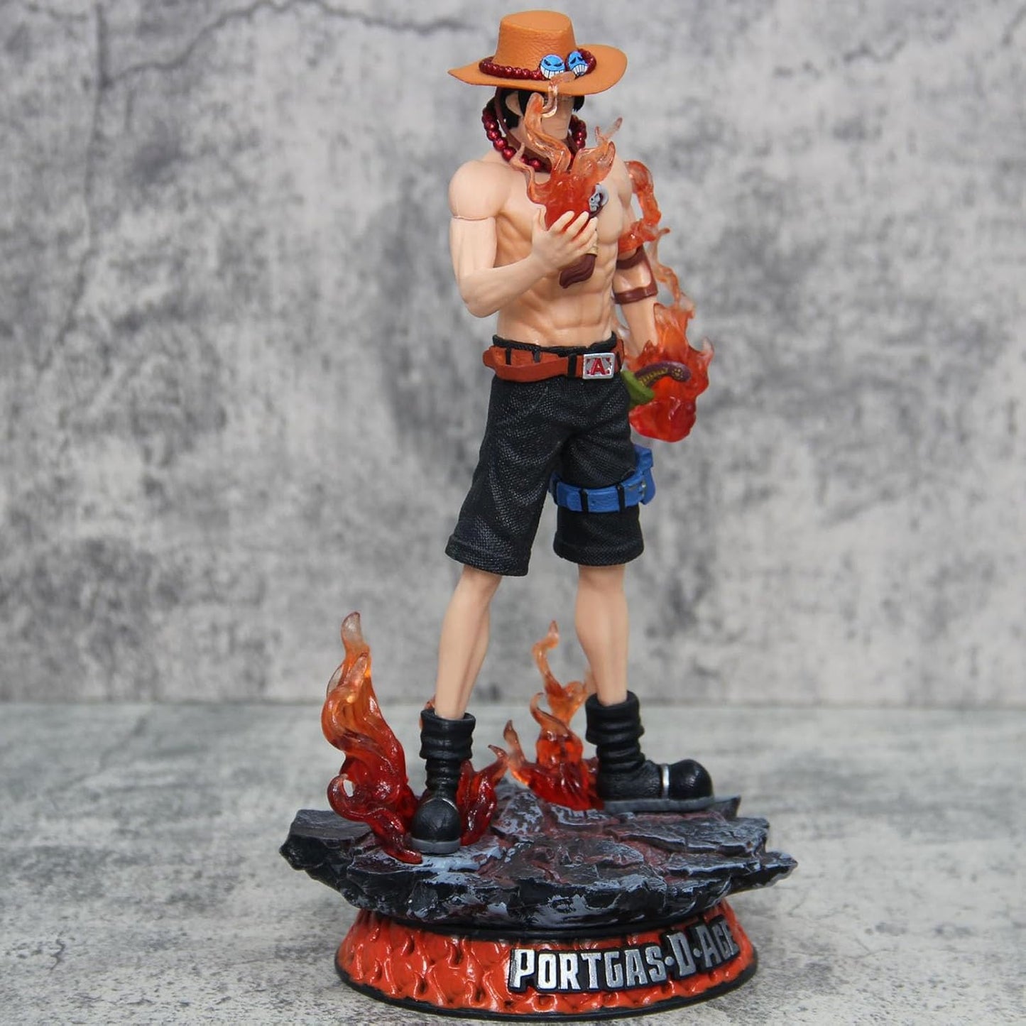 Portgas D. Ace PVC Action Figure - 9.8" Anime Collectible