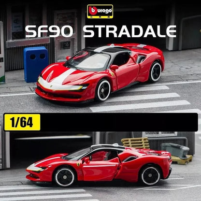 Bburago 1:64 Scale Ferrari SF90 Stradale Assetto Fiorano Die-Cast Metal Model Car | COD NOT AVAILABLE