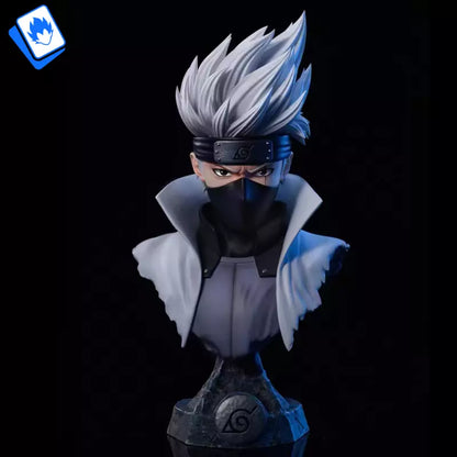 Naruto Kakashi Hatake Head Anime Bust Figure – 15cm PVC Collectible Statue for Ninja Fans & Collectors