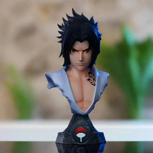 Naruto Sasuke Uchiha Anime Bust Figure – 15cm PVC Collectible Statue