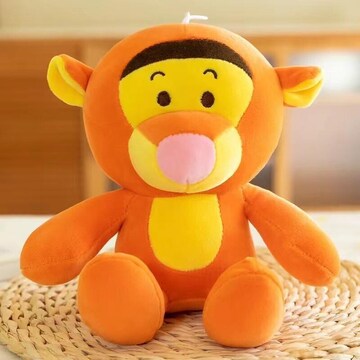 Tigger Plush Toy for Kids (25 cm) – Cute Tiger Stuffed Soft Toy, Ultra Soft Teddy Bear, Hugging Toy for Babies & Toddlers, Birthday Gift