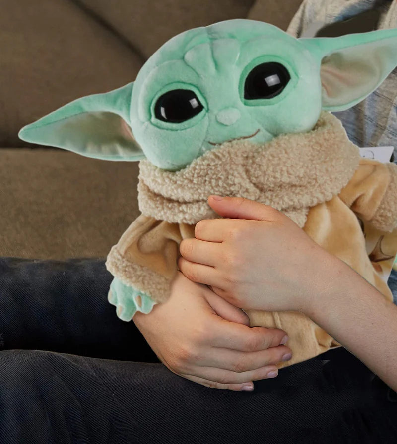 Baby Yoda (Grogu) Plush Toy Soft Teddy | Cute Star Wars Inspired Doll for Kids & Fans | Premium Soft Fabric Gift Approx(30 cm)