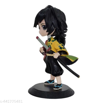 Demon Slayer Giyu Tomioka Q Figure 15Cm| Limited Edition Collectible Action Figure