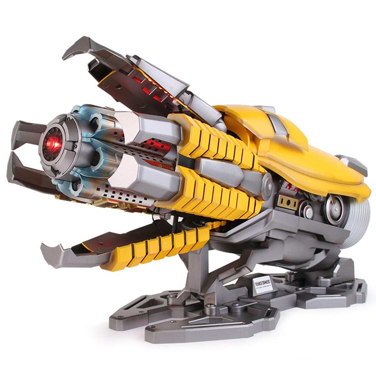 Transformers Bumblebee Arm Cannon Replica Collectible Display Model with Stand | Premium Sci-Fi Collector Edition (COD NOT AVAILABLE)